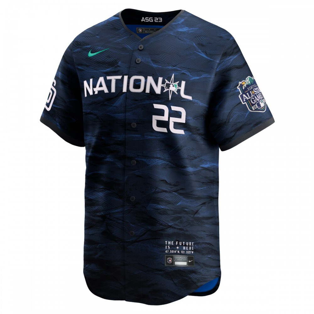 Juan Soto National League 2023 MLB All-Star Game Limited Player Jersey - Royal-Pro Kit Vault | Brand New 26/27 Sports Jerseys